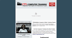 Desktop Screenshot of ctsdc.net